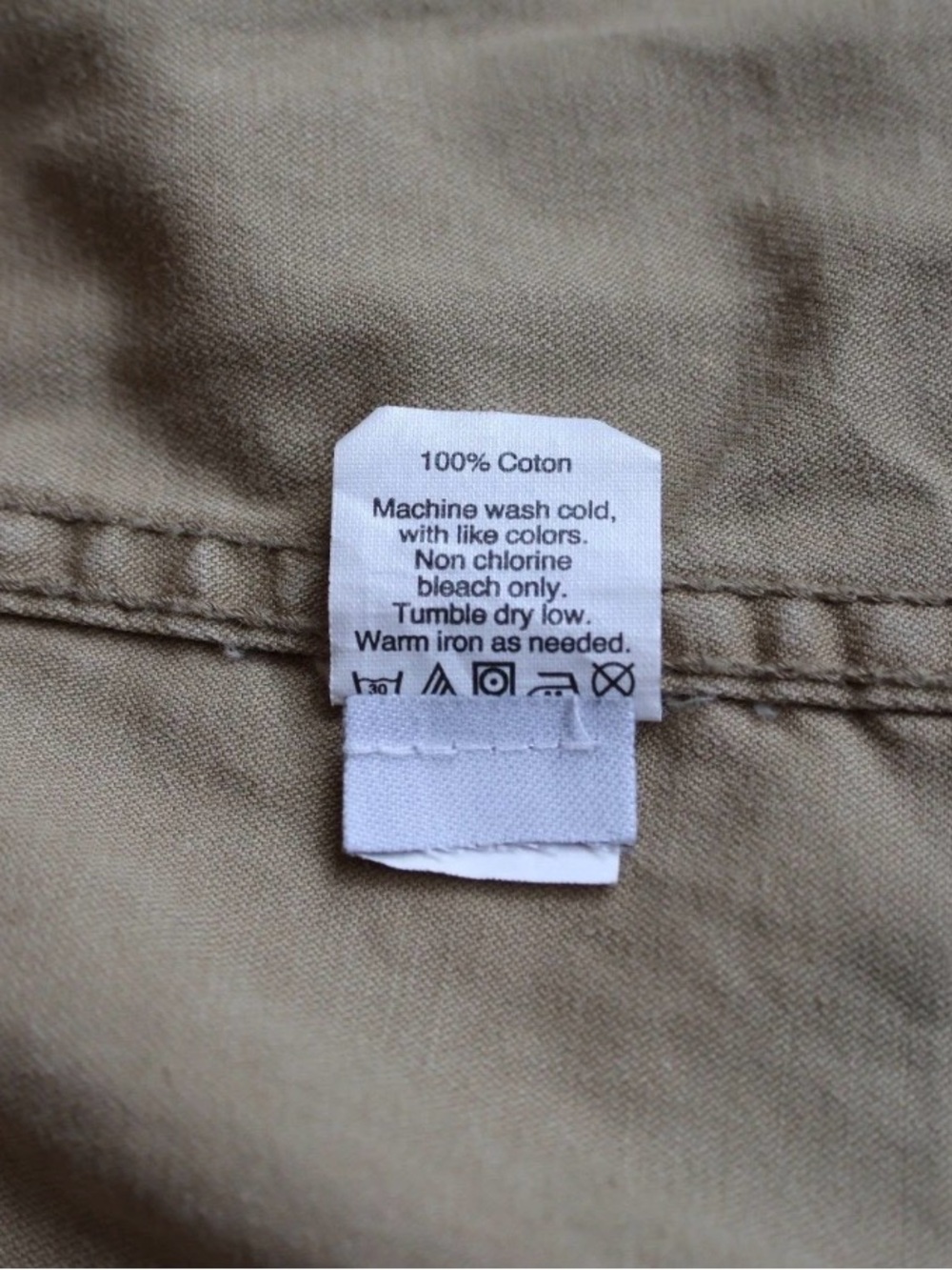 Madewell Fleet Utility Jacket Khaki Beige 100% Cotton Cargo Gorpcore Womens XS - Picture 12 of 16